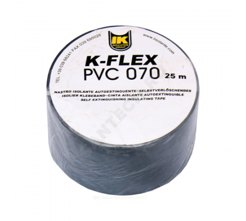 Лента ПВХ PVC AT 070 38мм х 25м черный K-flex 850CG020001