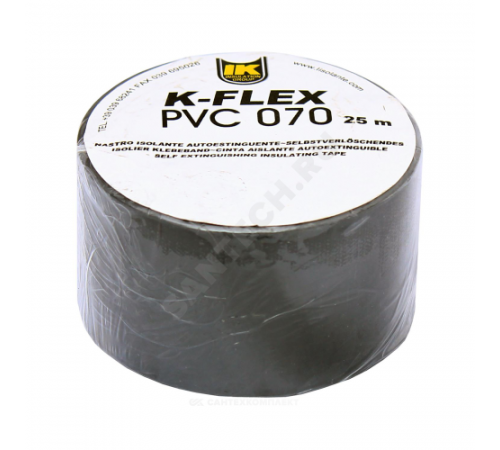 Лента ПВХ PVC AT 070 38мм х 25м черный K-flex 850CG020001