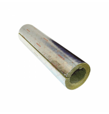 Цилиндр навивной минеральная вата ROCKWOOL 100 кашированный фольгой 80/89 L=1м ROCKWOOL 135287