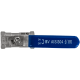 Кран шаровый муфтовый стандартнопроходной нержавеющий (1PC), AISI304 DN15 (1/2