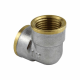Угольник лат Ду40 м/м никель Aquasfera 9001-05