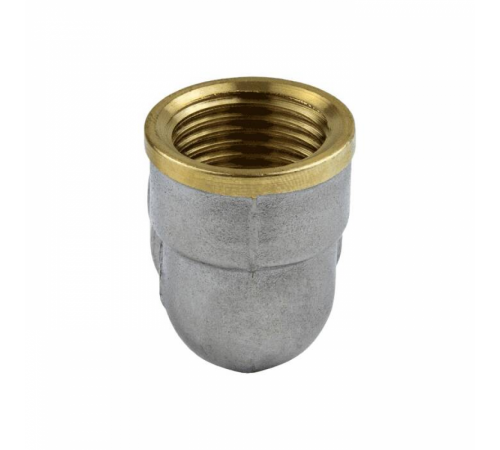 Угольник лат Ду32 м/м никель Aquasfera 9001-04