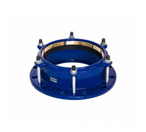 Фланец обжимной фиксирующий DN600 (PE630), FA-R13 DENDOR