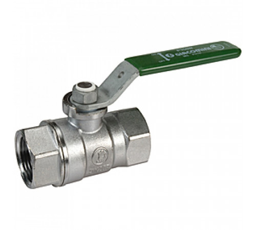 Кран шаровой латунь хром R250W Ду 15 Ру42 ВР рычаг Giacomini R250WX023