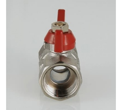 Кран шаровой облегченный VALTEC COMPACT В-В, бабочка 1/2'