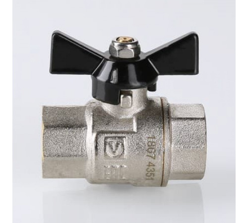 Кран шаровой усиленный VALTEC PERFECT В-В, бабочка 1'