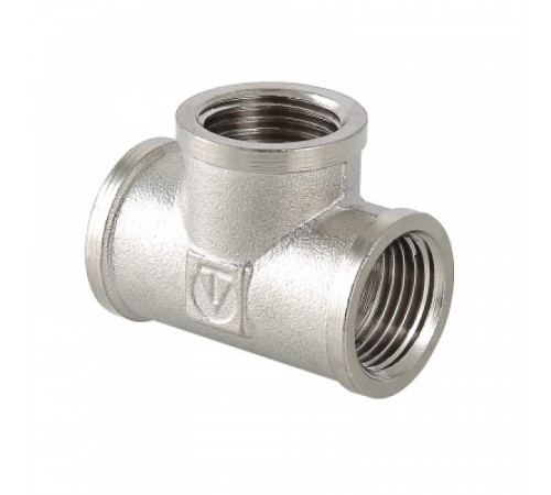 Тройник VALTEC (VTr.130.N.0004) 1/2 ВР латунный