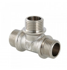 Тройник VALTEC (VTr.131.N.0005) 3/4 НР латунный