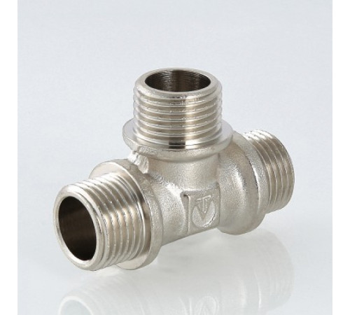 Тройник VALTEC (VTr.131.N.0005) 3/4 НР латунный