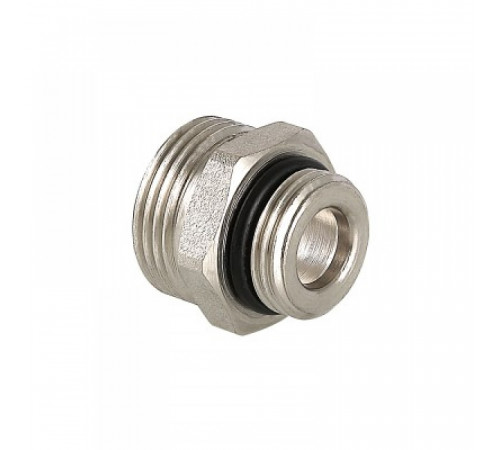 Ниппель с переходом на евроконус VALTEC (VTr.580.NE.040E) 1/2 НР х 3/4 НР латунный