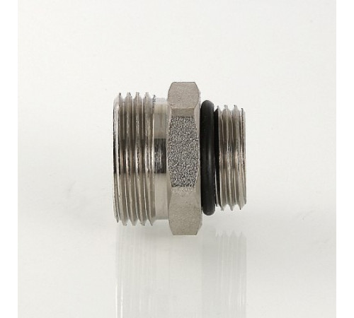 Ниппель с переходом на евроконус VALTEC (VTr.580.NE.040E) 1/2 НР х 3/4 НР латунный