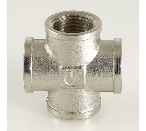 Крестовина VALTEC (VTr.760.N.0004) 1/2 латунная