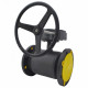 Кран шаровой сталь JIP/G-FF Ду 150 Ру25 фл с редуктором Danfoss 065N0351G