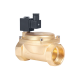 Клапан электромагнитный латунный, обратного действия, нормально закрытый, DN50 (2