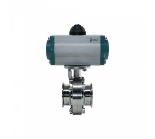 Затвор дисковый Clamp нержавеющий, AISI304 DN50 (2