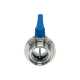 Затвор дисковый резьбовой нержавеющий под привод, EPDM, AISI304 DN65 (2_1/2