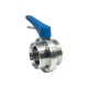 Затвор дисковый резьбовой нержавеющий под привод, EPDM, AISI304 DN65 (2_1/2
