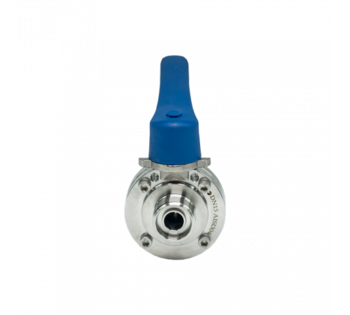 Затвор дисковый резьбовой нержавеющий под привод, EPDM, AISI304 DN15 (1/2