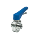Затвор дисковый резьбовой нержавеющий под привод, EPDM, AISI304 DN15 (1/2