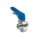 Затвор дисковый резьбовой нержавеющий под привод, EPDM, AISI304 DN15 (1/2