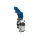 Затвор дисковый приварной нержавеющий под привод, EPDM, AISI304 DN50 (2