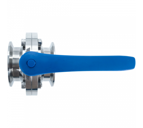 Затвор дисковый Clamp DIN нержавеющий под привод, EPDM, AISI304 DN65 (2_1/2
