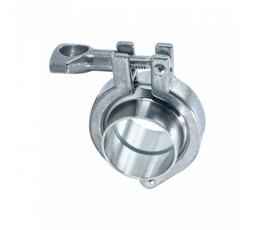 Clamp соединение в сборе DIN 32676, Silicon, AISI 304, DN50 (52мм)