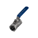 Кран шаровый муфтовый стандартнопроходной нержавеющий (1PC), AISI304 DN25 (1