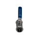 Кран шаровый муфтовый стандартнопроходной нержавеющий (1PC), AISI304 DN25 (1
