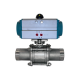 Кран шаровый приварной, AISI304 DN 100 (4