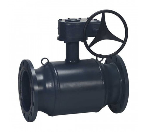 Кран шаровой сталь JIP Premium FF Ду 200 Ру16 фл с редуктором Danfoss 065N0256G