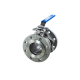 Кран шаровый фланцевый под привод нержавеющий (2PC), AISI304 DN 100 (4