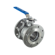 Кран шаровый фланцевый под привод нержавеющий (2PC), AISI304 DN 100 (4