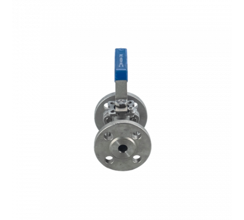 Кран шаровый фланцевый под привод нержавеющий (2PC), AISI304 DN15 (1/2