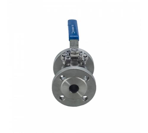 Кран шаровый фланцевый под привод нержавеющий (2PC), AISI304 DN25 (1