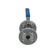 Кран шаровый фланцевый под привод нержавеющий (2PC), AISI304 DN25 (1
