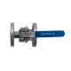 Кран шаровый фланцевый под привод нержавеющий (2PC), AISI304 DN25 (1