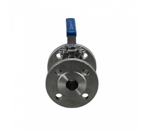 Кран шаровый фланцевый под привод нержавеющий (2PC), AISI304 DN32 (1_1/4