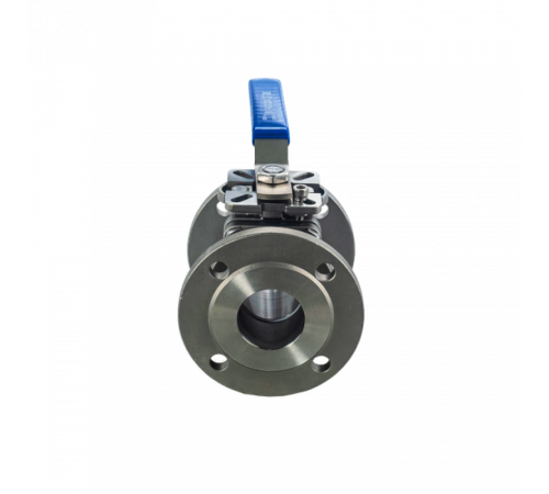 Кран шаровый фланцевый под привод нержавеющий (2PC), AISI304 DN65 (2_1/2