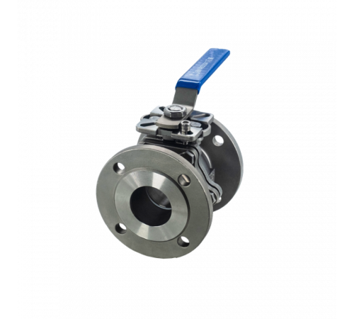 Кран шаровый фланцевый под привод нержавеющий (2PC), AISI304 DN65 (2_1/2