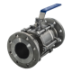 Кран шаровый фланцевый трехсоставной нержавеющий (3PC), AISI316 DN 100 (4