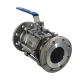 Кран шаровый фланцевый трехсоставной нержавеющий (3PC), AISI316 DN 100 (4