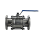 Кран шаровый фланцевый трехсоставной нержавеющий (3PC), AISI316 DN 100 (4