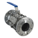 Кран шаровый фланцевый трехсоставной нержавеющий (3PC), AISI304 DN 100 (4