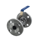 Кран шаровый фланцевый трехсоставной нержавеющий (3PC), AISI304 DN32 (1_1/4