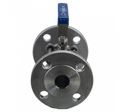 Кран шаровый фланцевый трехсоставной нержавеющий (3PC), AISI304 DN32 (1_1/4