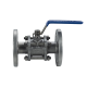 Кран шаровый фланцевый трехсоставной нержавеющий (3PC), AISI304 DN32 (1_1/4