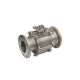Кран шаровый фланцевый под привод нержавеющий (3PC), AISI304 DN 125 (5