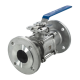 Кран шаровый фланцевый под привод нержавеющий (3PC), AISI304 DN65 (2_1/2