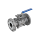 Кран шаровый фланцевый под привод нержавеющий (3PC), AISI316TI DN65 (2_1/2